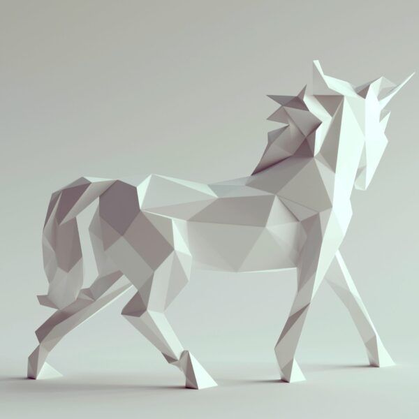 Paper horse big