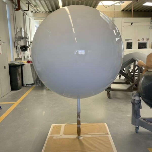 Fiberglass spheres