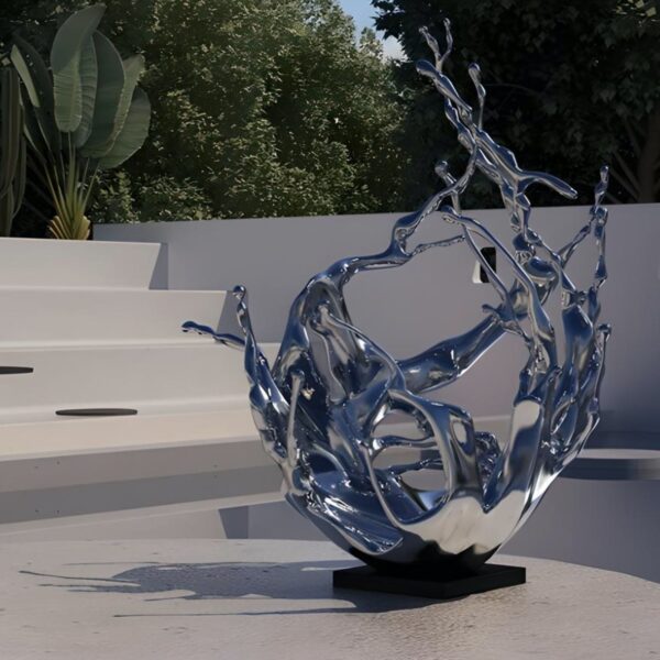 The Splash - Stainless Steel Sculpture